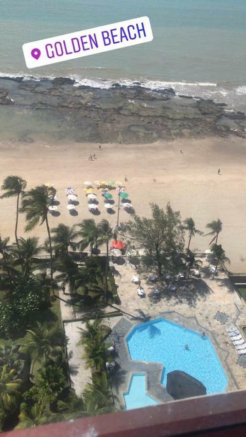 flat apt mobiliado beira mar Recife Exterior foto